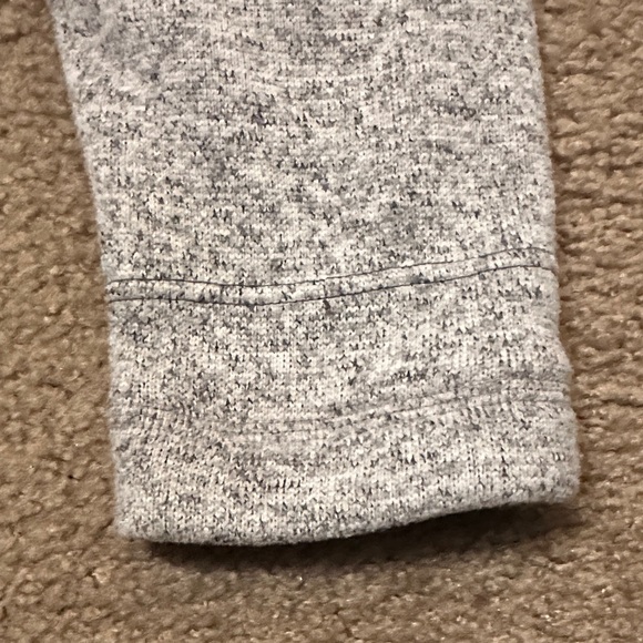 Banana Republic Mens Full Zip Up Button Front Sweater Jacket Light Gray Size M - Picture 8 of 8